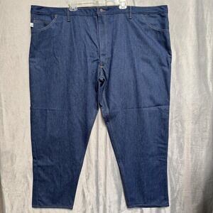 Union Line Jeans Mens 54x30 Blue Denim Flame Resistant FR Made in USA Indura